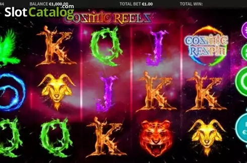 Скрин3. Cosmic Reels слот