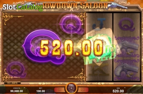 Скрин4. Showdown Saloon слот