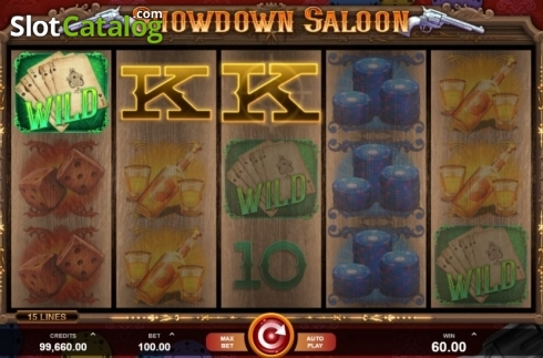 Скрин3. Showdown Saloon слот