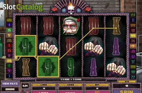 Скрин7. Hells Grannies слот