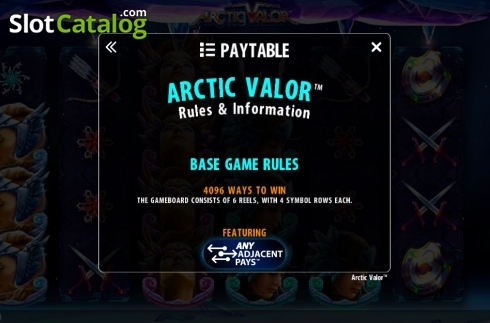 Скрин6. Arctic Valor слот