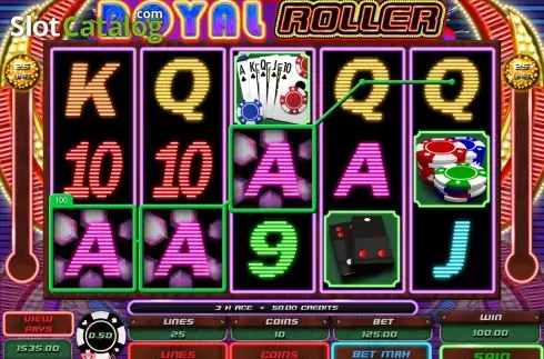 Скрин8. Royal Roller слот