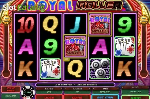 Скрин9. Royal Roller слот