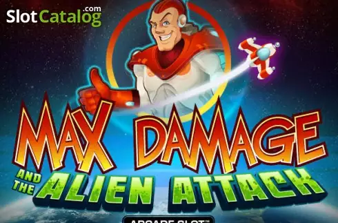 Max Damage and the Alien Attack логотип Max Damage and the Alien Attack логотип