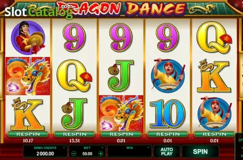 Скрин7. Dragon Dance (Games Global) слот