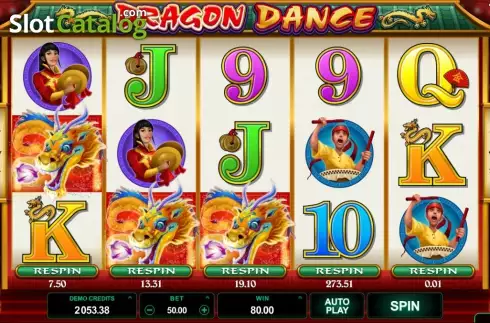 Скрин8. Dragon Dance (Games Global) слот