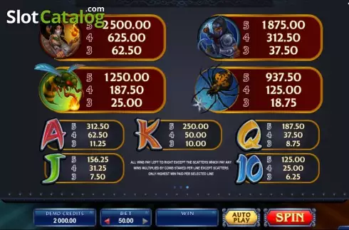 Скрин4. Ninja Magic слот