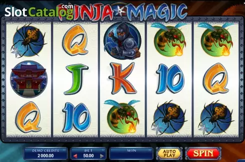 Скрин5. Ninja Magic слот