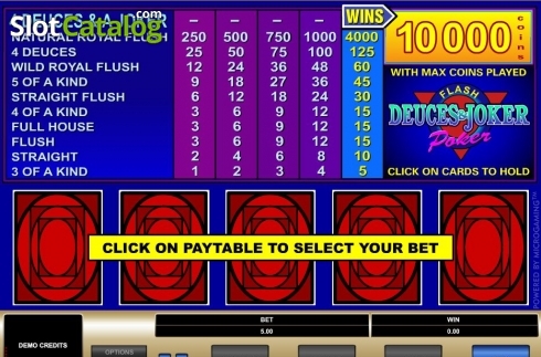 Скрин2. Deuces & Joker (Microgaming) слот