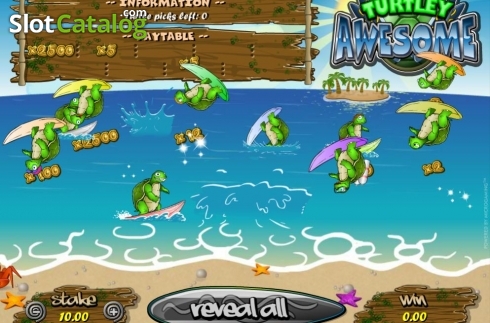 Скрин5. Turtley Awesome слот