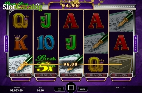 Скрин5. Break Da Bank Again Respin слот
