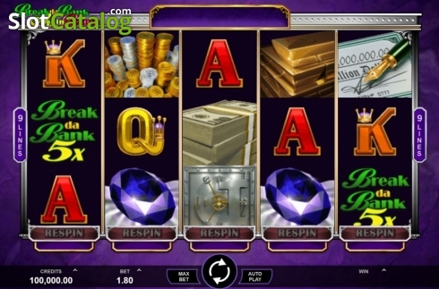 Скрин3. Break Da Bank Again Respin слот