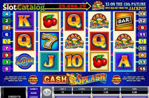 Скрин2. Cash Splash слот