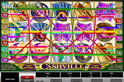 Скрин4. Cashville слот