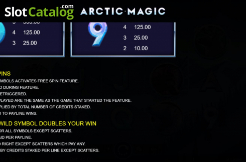 Скрин9. Arctic Magic слот