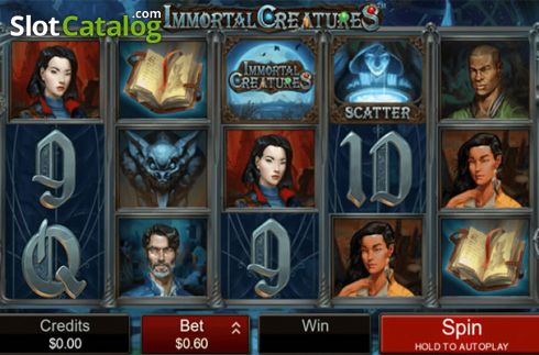 Скрин2. Immortal Creatures слот