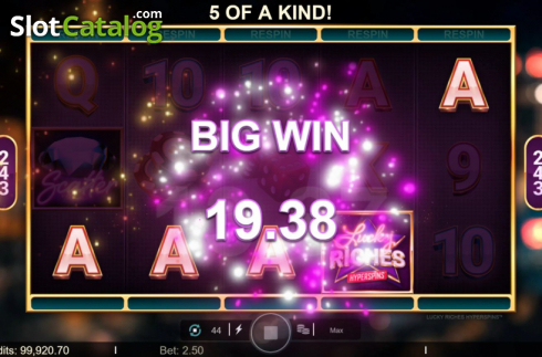 Скрин6. Lucky Riches Hyperspins слот