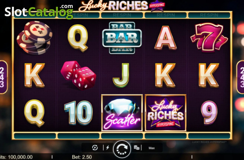 Скрин3. Lucky Riches Hyperspins слот
