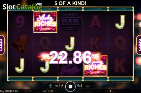 Скрин5. Lucky Riches Hyperspins слот