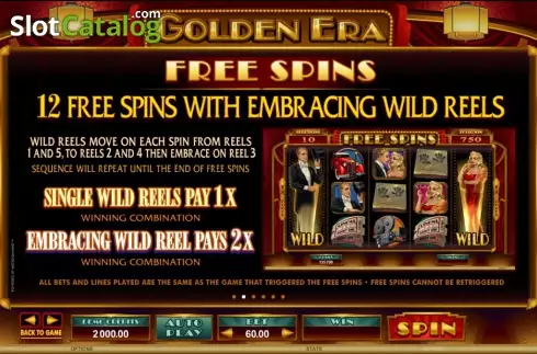 Скрин3. Golden Era (Microgaming) слот
