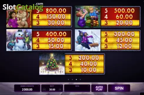 Скрин4. Happy Holidays (Games Global) слот