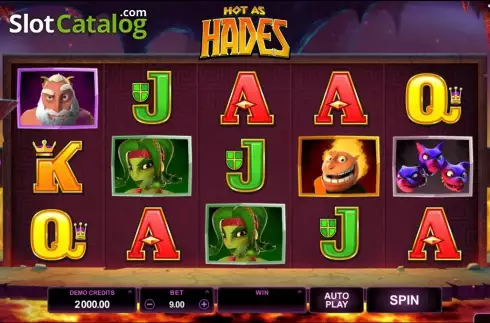 Скрин5. Hot as Hades слот