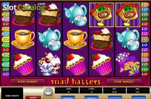 Скрин5. Mad Hatters слот
