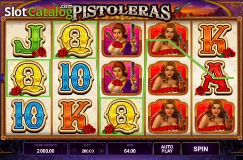 Скрин6. Pistoleras слот