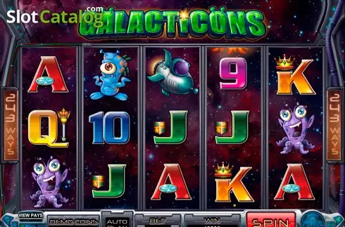 Скрин7. Galacticons слот