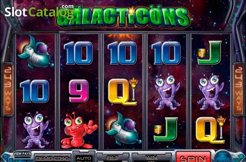 Скрин8. Galacticons слот
