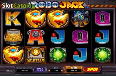 Скрин8. Robo Jack слот