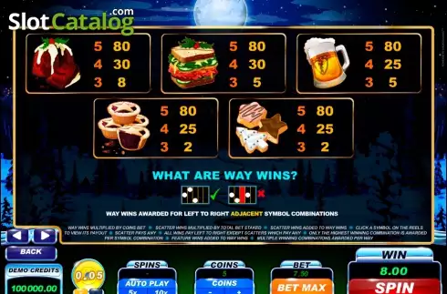 Скрин4. Santa's Wild Ride слот