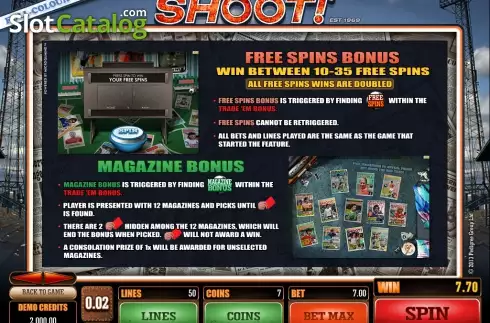 Скрин3. Shoot! слот