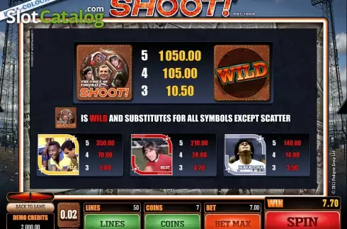 Скрин4. Shoot! слот