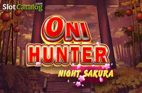 Oni Hunter Night Sakura логотип Oni Hunter Night Sakura логотип