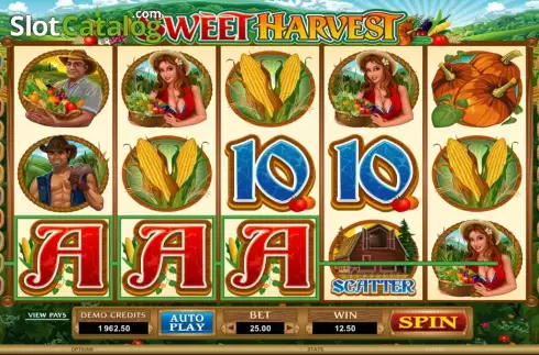 Скрин7. Sweet Harvest (Games Global) слот