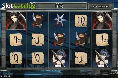 Скрин7. Yami Warriors слот
