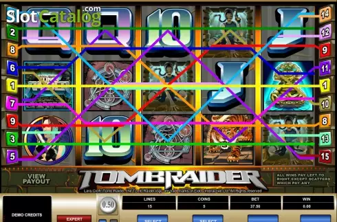 Скрин4. Tomb Raider слот