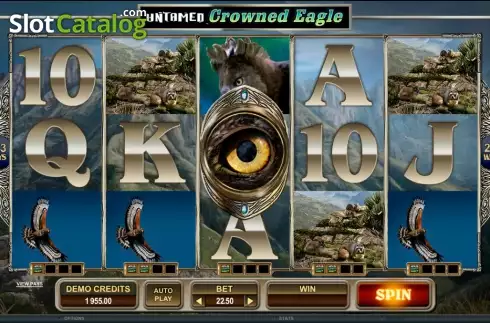 Скрин9. Untamed Crowned Eagle слот