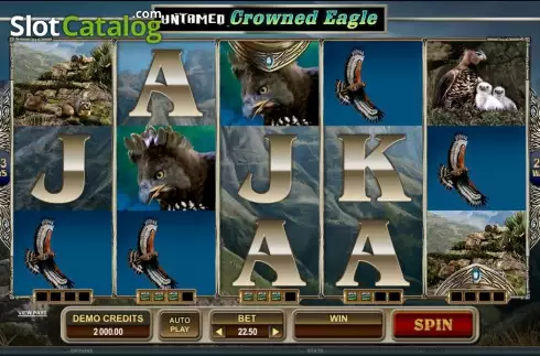 Скрин8. Untamed Crowned Eagle слот