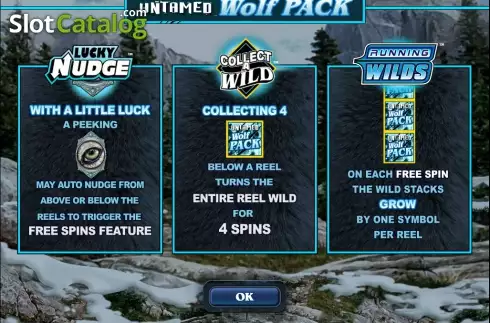Скрин2. Untamed Wolf Pack слот