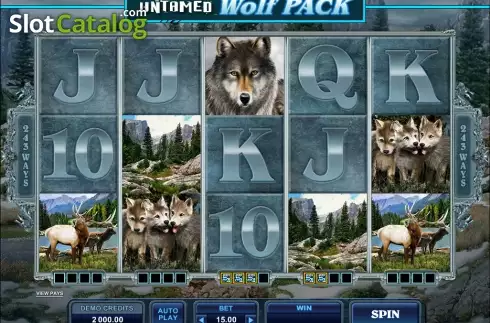 Скрин8. Untamed Wolf Pack слот