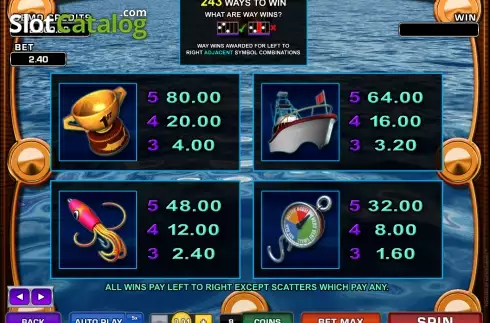 Скрин3. Wild Catch (Microgaming) слот
