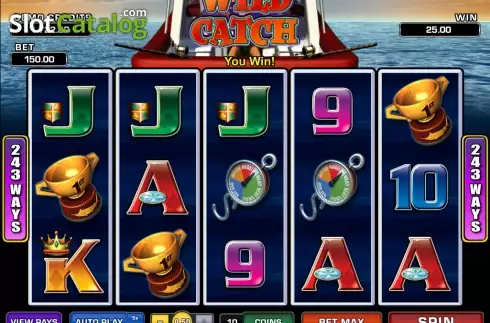 Скрин6. Wild Catch (Microgaming) слот