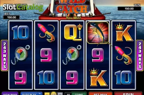 Скрин7. Wild Catch (Microgaming) слот