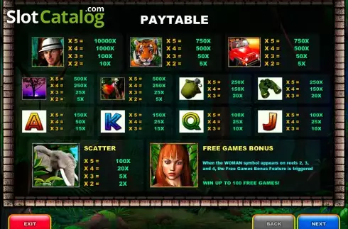Скрин2. The Jungle II слот