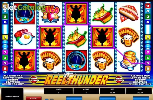 Скрин7. Reel Thunder слот