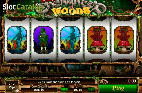 Скрин4. Enchanted Woods (Games Global) слот