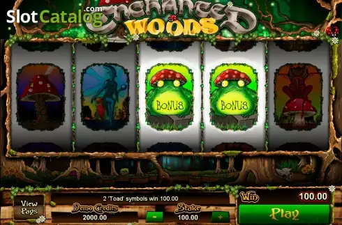 Скрин5. Enchanted Woods (Games Global) слот