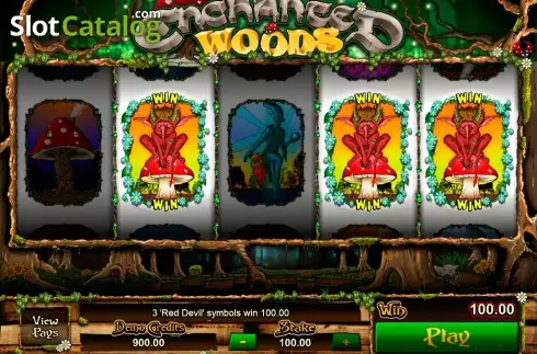 Скрин6. Enchanted Woods (Games Global) слот